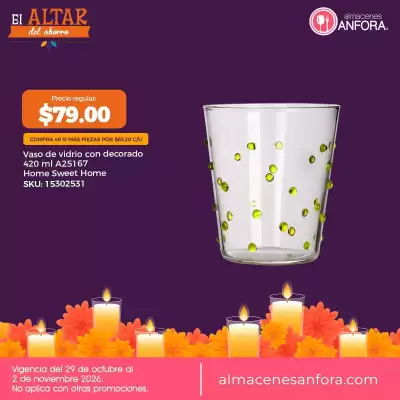 Almacenes Anfora (válido hasta 2-11)