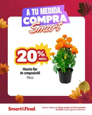 Smart & Final (válido hasta 2-11)