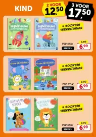 Boekenvoordeel folder Pagina 3: Grote 3D-Stickers €6,99, Slim naar school €6,99