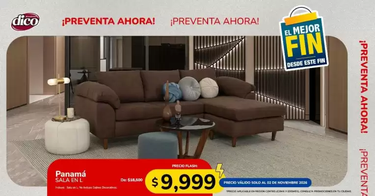 Muebles Dico (válido hasta 2-11)