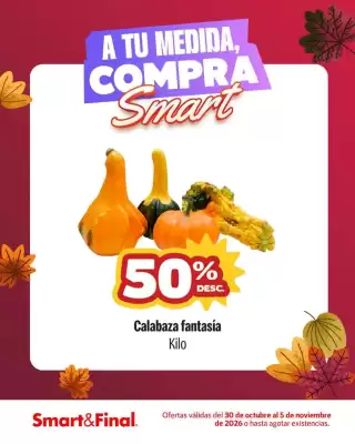 Smart & Final (válido hasta 5-11)