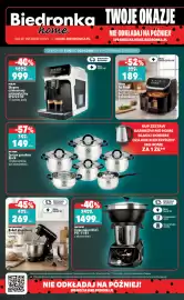 Biedronka gazetka | Home Strona 2: Philips Ekspres ciśnieniowy automatyczny EP2223/40 €999,00