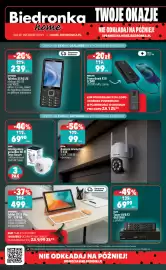 Biedronka gazetka | Home Strona 4: Telefon 3510 LTE myPhone €239,00, Powerbank P20 LCDPD 20 000 mAh Rebeltec €99,00
