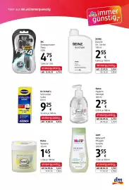 Dm Flugblatt Seite 5: Mehr auf dm.at/immerguenstig dm immer günstig, BiC Flex4 HAND TECH LANES LAME CLOSER shave Rasage de