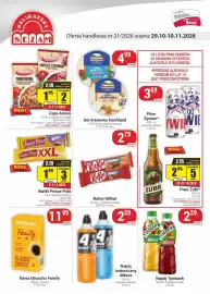 Delikatesy Sezam gazetka Strona 1: Ser kremowy Hochland €4,99, Baton KitKat €2,79