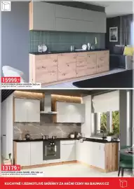 Baumax leták Strana 15: Isabel kuchyňská linka 200/260 cm €13.179,00, Langen kuchyňská linka 260 cm €15.999,00