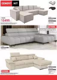 Baumax leták Strana 21: Legó rohová sedací souprava €15.499,00, Bonika II rohová sedací souprava €22.999,00