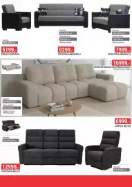 Baumax leták Strana 34: Daisy rohová sedací souprava €16.999,00, Pohovka armada 3 €9.299,00