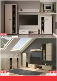 Baumax leták Strana 43: Komoda Salsa €3.099,00, Rumba obývací stěna €5.999,00