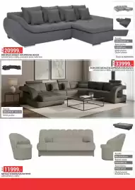 Baumax leták Strana 44: Hugo rohová sedací souprava €20.999,00, Douglas C rohová sedací souprava €33.999,00