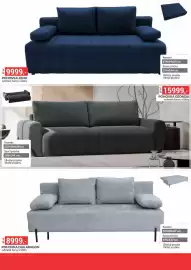 Baumax leták Strana 51: Pohovka Zeno €9.999,00, Georgia pohovka €15.999,00