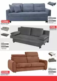 Baumax leták Strana 52: Pohovka ida €7.599,00, Perotti pohovka €22.999,00