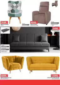 Baumax leták Strana 54: Křeslo Aksel €4.999,00, Dijon bluvel křeslo €8.899,00