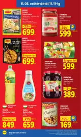 Lidl akciós újság hét 45 Oldal 14: Freshona szeletelt cékla €389,00, Freshona csicseriborsó €169,00