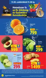 Lidl akciós újság hét 45 Oldal 2: Lidl avokádó €999,00, Szívsaláta €299,00