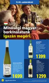 Lidl akciós újság hét 45 Oldal 22: Feind irsai oliver €1.299,00, Balaton kertje Rizling €1.699,00