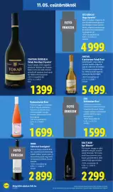 Lidl akciós újság hét 45 Oldal 24: Chateau Dereszla Tokaji Amethyst Furmint €1.399,00, Ikon cabernet sauvignon €2.899,00