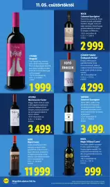 Lidl akciós újság hét 45 Oldal 26: Gere kopar cuvée €11.999,00, Vylany montenuovo cuvee €3.499,00