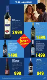 Lidl akciós újság hét 45 Oldal 27: Varga hugo spritz €999,00, Lafi fruit €849,00