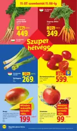 Lidl akciós újság hét 45 Oldal 34: Póréhagyma €269,00, Lidl bio datolyaparadicsom €599,00