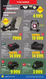 Lidl akciós újság hét 45 Oldal 48: Parksid performance prémium akkus led-reflektor €19.999,00