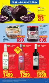 Lidl akciós újság hét 45 Oldal 7: Primfett libatepertő €699,00, Juhász rosé €1.299,00