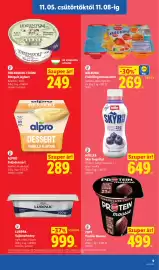 Lidl akciós újság hét 45 Oldal 9: Milbona Fruit King túródesszert €269,00, Zott protein mousse €499,00