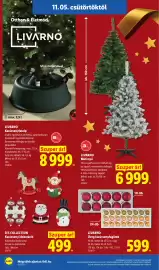Lidl akciós újság hét 45 Oldal 16: Jes collection karácsonyi dekoráció €499,00, Livarno üveg karácsonyfagömb €599,00