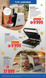 Lidl akciós újság hét 45 Oldal 7: Silvercrest elektromos szeletelő €17.999,00, Silvercrest kontaktgrill €9.999,00