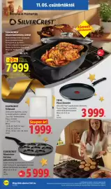 Lidl akciós újság hét 45 Oldal 8: Silvercrest alumínium-öntvény palacsintasütő €5.999,00, Silvercrest fóliatasak €1.999,00
