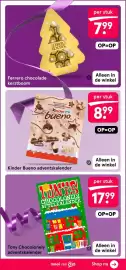 Etos folder week 45 Pagina 31: Kinder Bueno adventskalender €8,99, Ferrero chocolade kerstboom €7,99