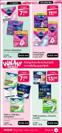 Etos folder week 45 Pagina 46: Libresse groot-verpakkingen €11,00, Tena en tena men enkelpakken €7,00