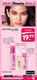 Etos folder week 45 Pagina 8: WAUW! Beauty DEALS 10.00 MAYBELLINE NEW YORK 2 stuks 24 uur make-up grip VOOR make- up die de