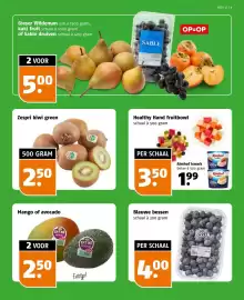 Poiesz folder week 45 Pagina 3: Healthy Hand fruitbowl €3,50, Blauwe bessen €4,00