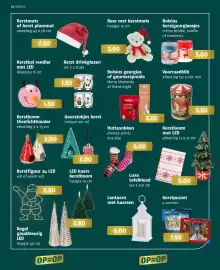 Poiesz folder week 45 Pagina 38: Beer met kerstmuts €3,00, Huttesokken €5,00