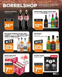 Poiesz folder week 45 Pagina 40: Pisang Ambon, Passoã of Bols vodka of Coebergh €12,99, Dropshot shotjes €7,99