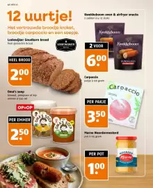 Poiesz folder week 45 Pagina 42: Kwekkeboom oven & airfryer snacks €6,00, Carpaccio €3,50