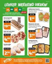 Poiesz folder week 45 Pagina 43: Vleeswaren met saus €3,00, Daily Chef verse pizza €4,00