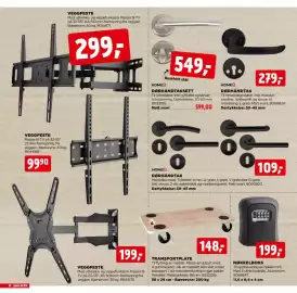 Jem & fix kundeavis uke 45 Side 12: VEGGFESTE €299,00, DØRHÅNDTAK €279,00