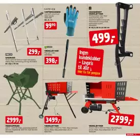 Jem & fix kundeavis uke 45 Side 5: VEDKAPPSAG €2.999,00, VEDKLØYVER €398,00