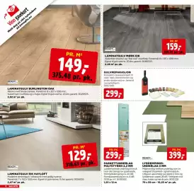 Jem & fix kundeavis uke 45 Side 8: LAMINATGULV MØRK EIK €159,00, PARKETTUNDERLAG POLYSTYREN 2,2 MM €299,00