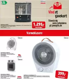 Jem & fix tilbudsavis Side 3: Grad varmeblæser 1800 W €249,00, Grad varmeblæser 2000 W €78,00