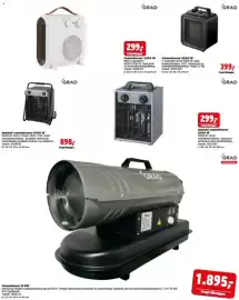 Jem & fix tilbudsavis Side 4: Grad varmefløser 3000 W €399,00, Grad industri varmeblæser 9000 W €898,00