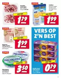 Nettorama folder Pagina 11: Quality street toffee dessert €0,79, Philadelphia €3,50