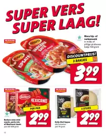 Nettorama folder Pagina 12: Beckers oven mini snacks, party mix of Mexican classic €2,99, Bapao €2,99