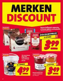 Nettorama folder Pagina 20: Bonne maman jam €3,49, The Cup Factory dark roast koffiecapsules €4,99