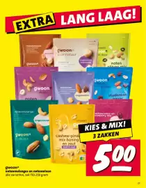 Nettorama folder Pagina 27: Gwoon notenmelanges en notenmixen €5,00