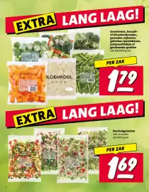 Nettorama folder Pagina 4: 4 EXTRA LANG LAAG! SPRUITEN GEDENTE BROCCOL Groentemix, broccoli- of bloemkoolroosjes, gesneden