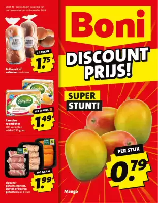 Boni (geldig t/m 8-11)