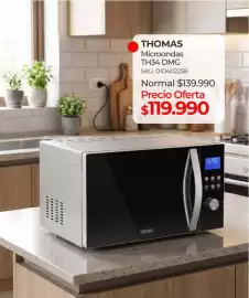 Catálogo Multicentro Página 4: Thomas - microondas th4s €139.990,00